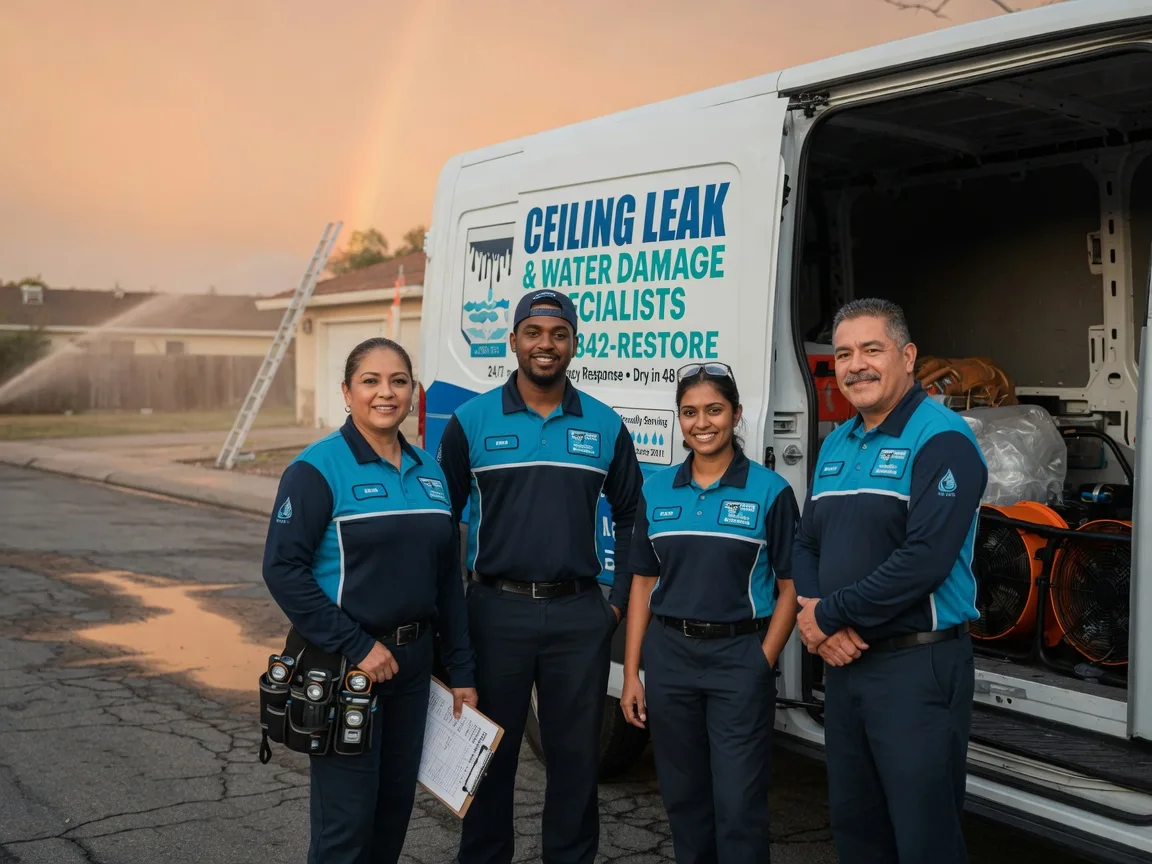 Ceiling Leak Cleanup company in West Forks, ME